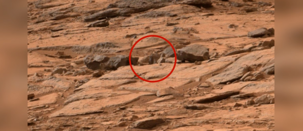Уфолог обнаружил на Марсе построенную пришельцами статую