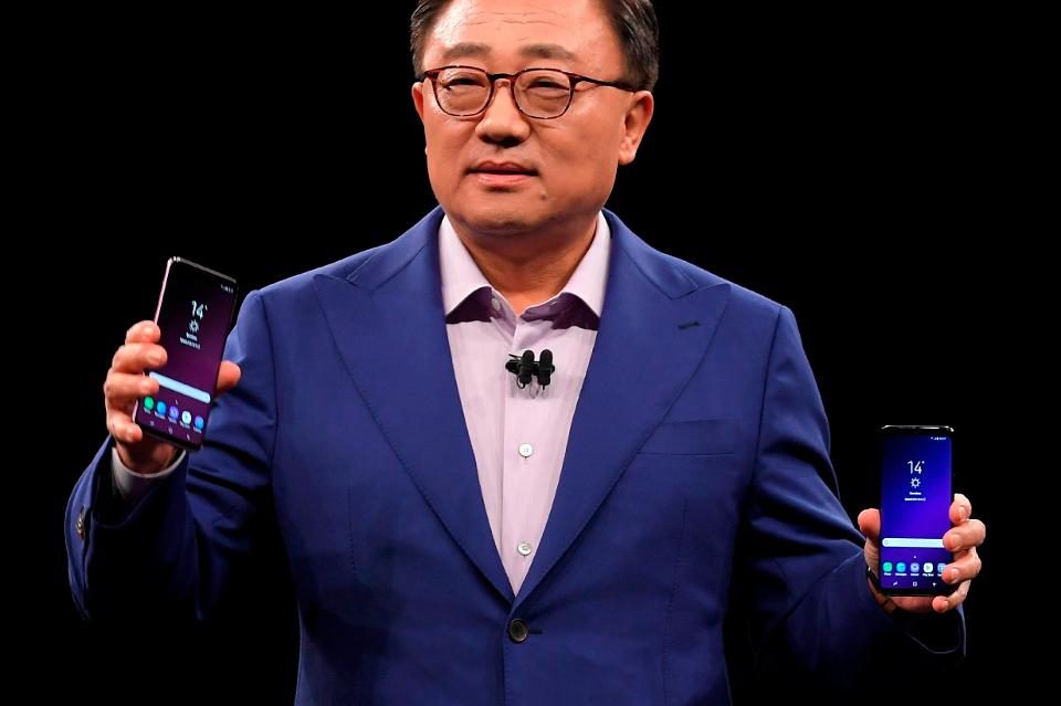 Samsung Galaxy Note 9 может получить усовершенствованный сканер радужки глаза