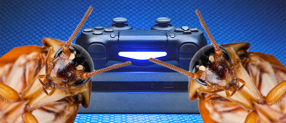 Владельцы PS4 сталкиваются с глобальным нашествием тараканов