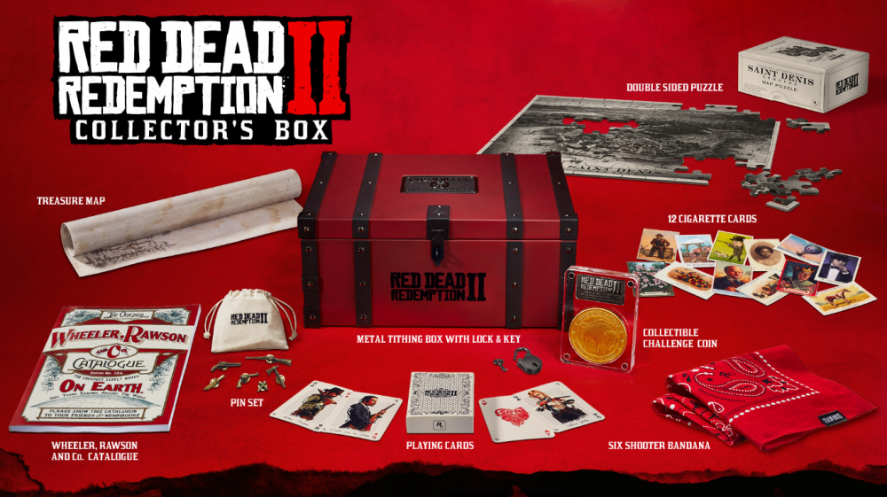 Стали известны подробности коллекционного издания Red Dead Redemption 2