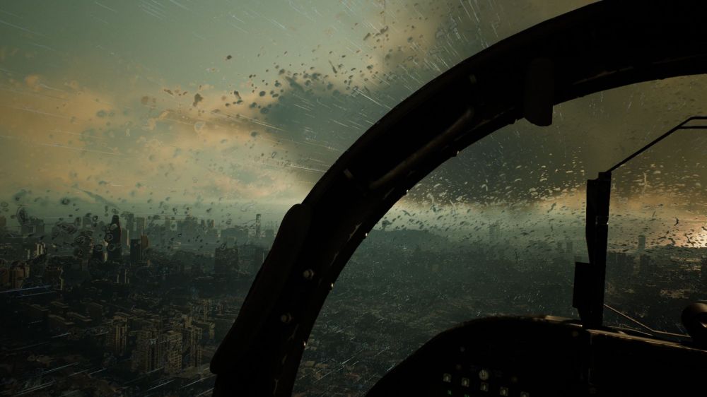 На новых скриншотах Ace Combat 7: Skies Unknown показана молния, обледенение корпуса и карта игрового мира