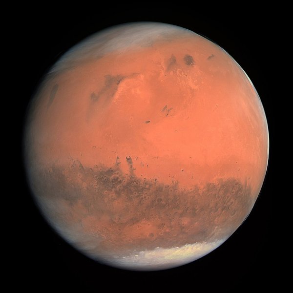 Уфолог обнаружил живого хлопающего глазами пришельца на Марсе