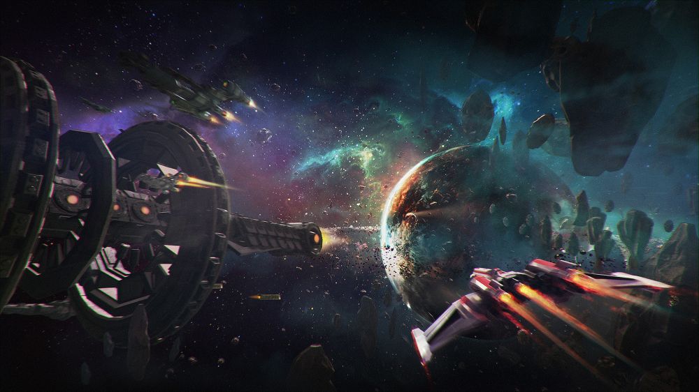 Разработчики аркадной гонки Redout анонсировали космический симулятор Redout: Space Assault