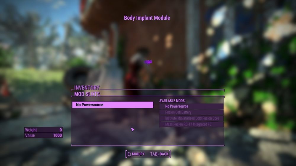 Теперь в Fallout 4 можно заменять части тела кибернетическими имплантатами