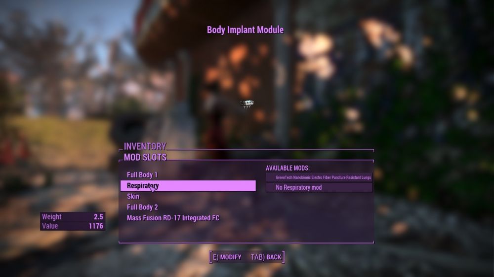 Теперь в Fallout 4 можно заменять части тела кибернетическими имплантатами