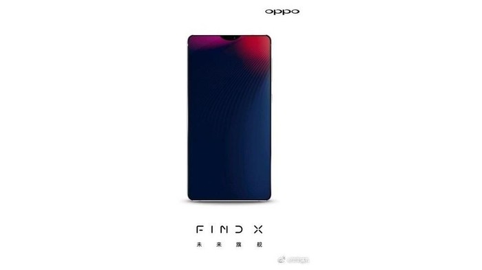 Рендер Oppo Find X: флагман со своей «монобровью»