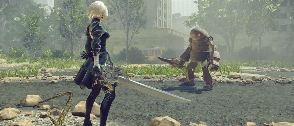 Посмотрите геймплей Nier: Automata для Xbox One X