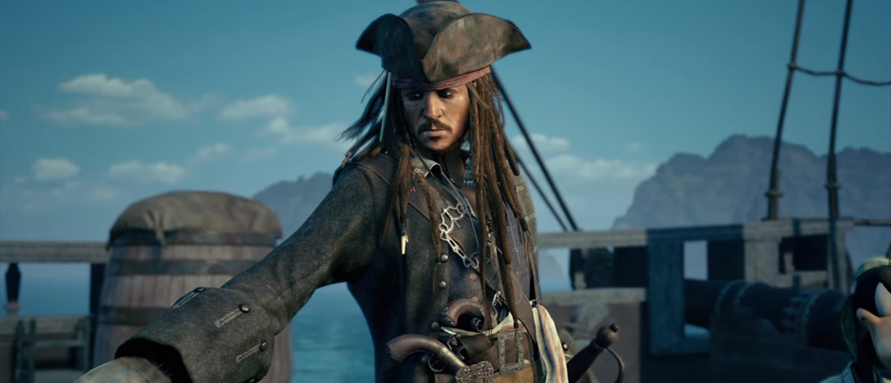 В трейлере Kingdom Hearts 3 с E3 2018 показали капитана Джека Воробья