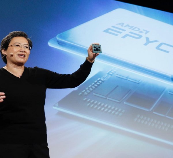 AMD показала первый в мире 7-нм графический процессор