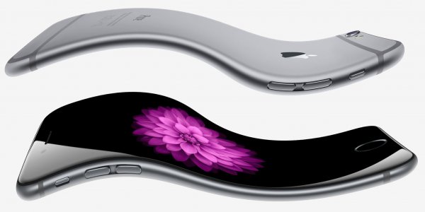Apple запатентовала модель гнущегося смартфона
