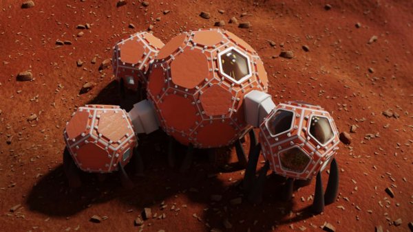 В NASA продемонстрировали вид жилищ людей для Марса или Луны