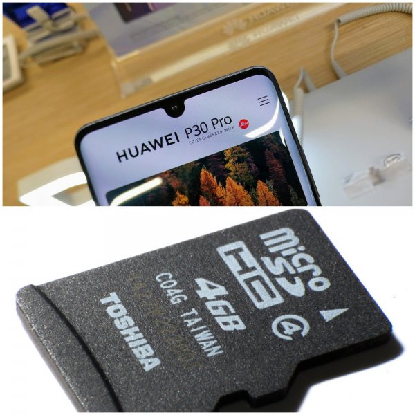 Официально: Смартфоны Huawei смогут использовать SD-карты