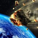 Ученые NASA показали на видео эффектное падение астероида в Африке